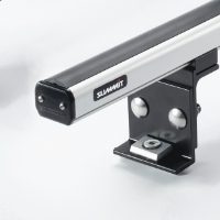 Summit Commercial 100% Aluminium Fixed Point Roof Bars, 1.3m, Set of 3 – See Applications