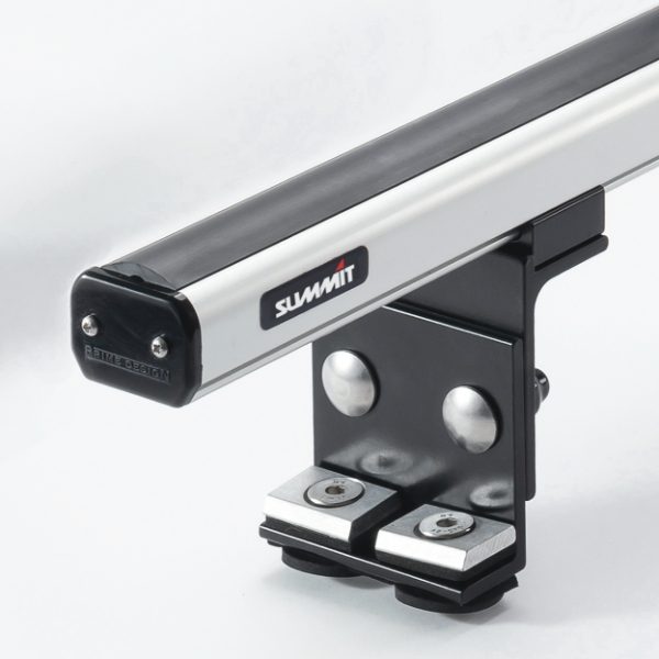 Summit Commercial 100% Aluminium Fixed Point Roof Bars, 1.5m, Set of 3 – See Applications